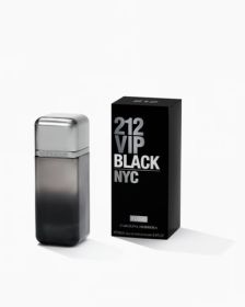 CAROLINA HERRERA 212 VIP BLACK ELIXIR 3.4 EAU DE PARFUM SPRAY FOR MEN