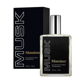 MONSIEUR MUSK 4 OZ EAU DE TOILETTE SPRAY FOR MEN