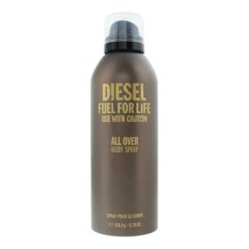 DIESEL FUEL FOR LIFE 5.78 ALL OVER BODY SPRAY FOR MEN
