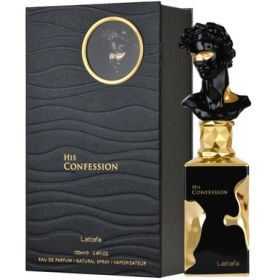 LATTAFA HIS CONFESSION 3.4 EAU DE PARFUM SPRAY
