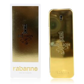 1 Million by Paco Rabanne, 3.4 oz Eau De Toilette Spray for Men