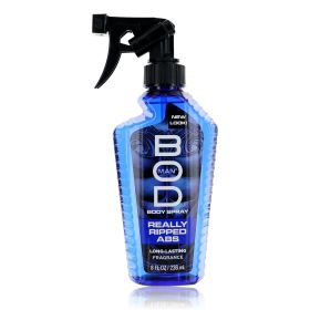 Bod Man Really Ripped Abs by Parfums De Coeur, 8 oz Frgrance Body Spray for Men