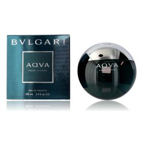 Aqva Pour Homme by Bvlgari, 3.4 oz Eau De Toilette Spray for Men (Aqua)