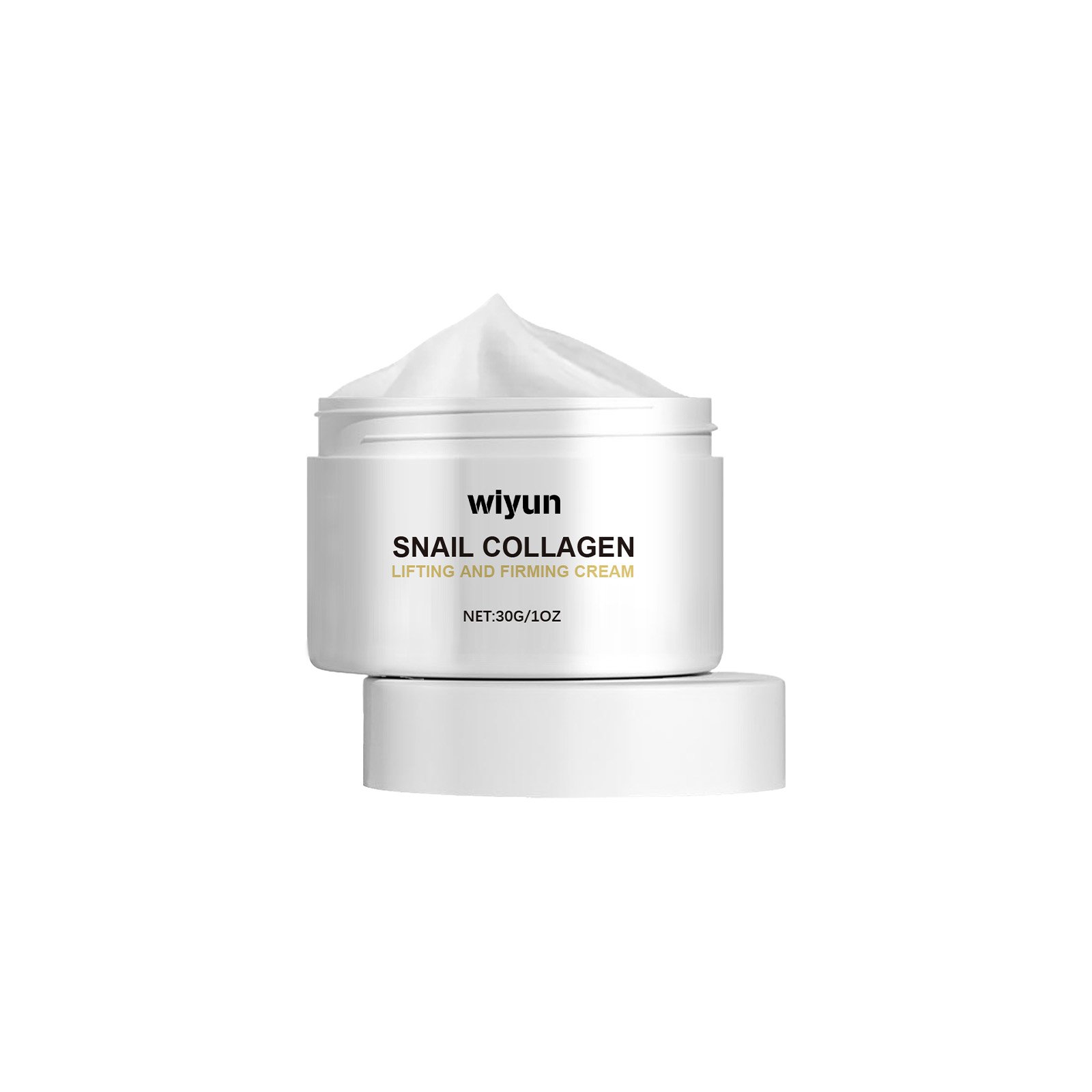 Wiyun Snail Collagen Firming Cream Moisturizes Skin With High Moisture, Brightening, Light Wrinkling And Radiant Radiance (Option: 30g-47g-2.12*1.57inch)