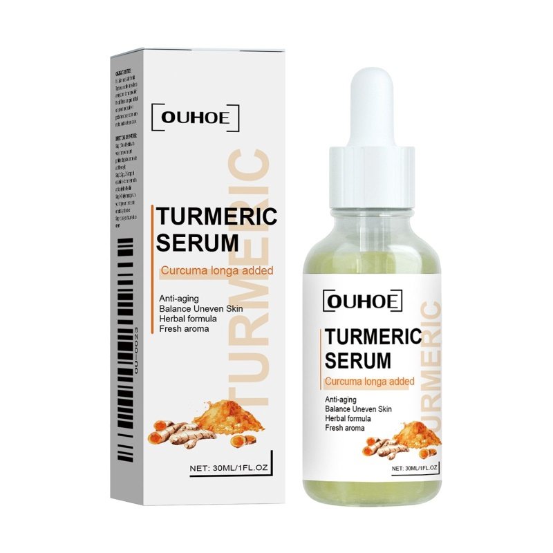 OUHOE Turmeric Facial Repair Essence, Skin Repair Remove Dark Spots Anti-Wrinkle And Moisturize Essence (Option: 30ml-50g-4.3*1.2*1.2inch)