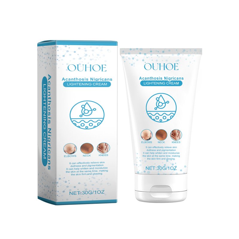 Ouhoe Black Acanthoderm Whitening Cream Soft Moisturizing, Moisturizing, Tender Skin Refreshing, Non-Greasy Elbow Neck Line Care (Option: 30g-45g-4.37*1.18*1.18inch)