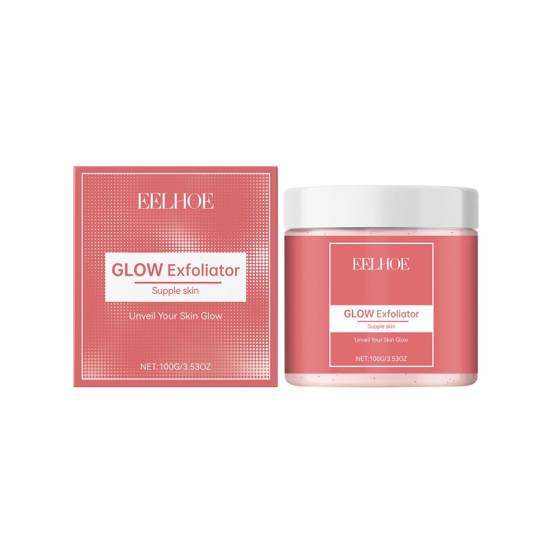 EELHOE Face Whitening Scrub Gently Cleanses And Exfoliates Skin For A Radiant Radiance (Option: 100g-125.7g-2.24*2.24*2.24inch)