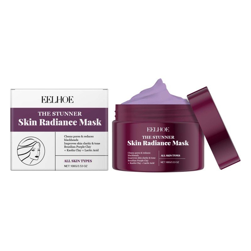 EELHOE Moisturizing Brightening Mask, Hydrating And Moisturizing Face Firming And Moisturizing Skin Smear Treatment Mask (Option: 100g-135.2g-2.56*2.05inch)