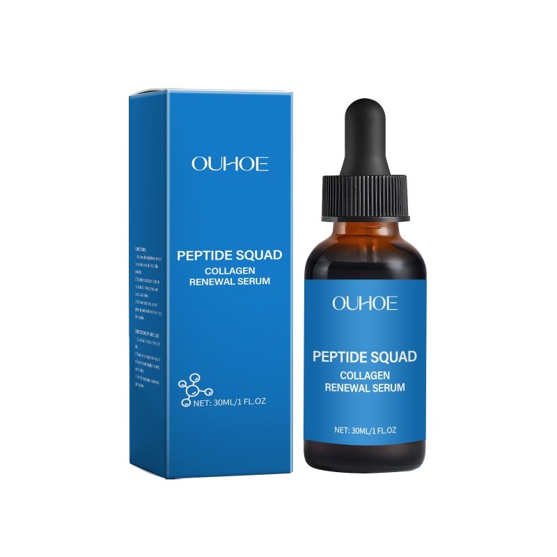 OUHOE Collagen Polypeptide Essence, Lifts And Nourishes Skin, Reduces Fine Lines, Moisturizes And Tightens Tender Skin (Option: 30ml-45.63g-1.18*1.18*4.13inch)