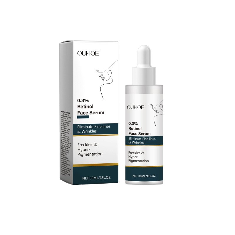 OUHOE Retinol Facial Essence, Gentle Skin Care Elastic, Tender, Brightening, Moisturizing And Moisturizing Original Solution (Option: 30ml-46.27g-4.13*1.18*1.18inch)