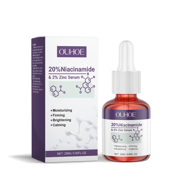 OUHOE Nicotinamide Anti-Acne Firming Serum Mild Moisturizing And Lightening Facial Acne Tender Skin Serum (Option: 25ml-42.28g-3.5*1.6*1.6inch)