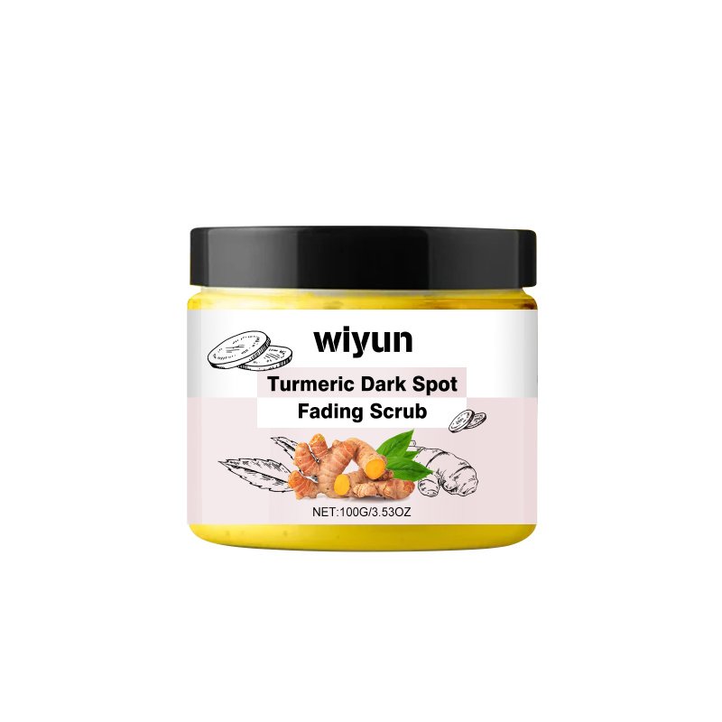 Wiyun Turmeric Scrub For Deep Body Cleansing Gentle Exfoliating Moisturizing Moisturizing Skin Cleansing Care (Option: 100g-120g-2.17*2.17inch)