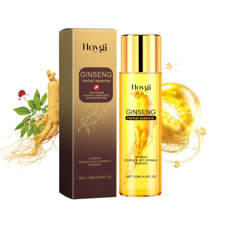 Hoygi Ginseng Essence Anti Wrinkle Essence, Repairing Facial Fine Lines Improve Dark Heavy Moist Tight Anti-Wrinkle Cream (Option: 120ml-157g-1.81*1.81*4.92inch)