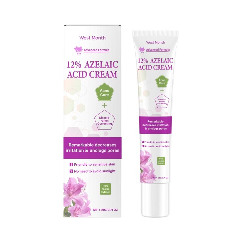 West&Month Azelaic Acid Cream Daily Acne Gentle Cleansing And Repair Skin Smooth And Moisturizing Cream (Option: 20g-32.7g-5.551*1.18*079inch)
