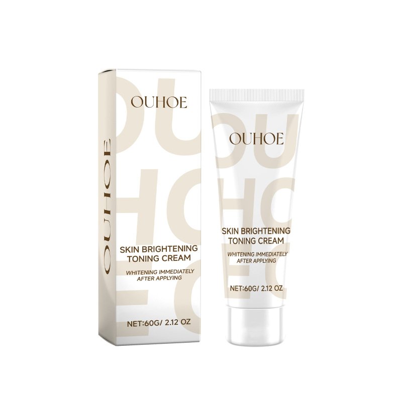 Ouhoe Whitening Cream, Reduces Fine Lines And Spots Melanin, Improves Dullness And Hydrates Moisturizing Cream (Option: 60g-85g-1.57*1.57*5.31inch)