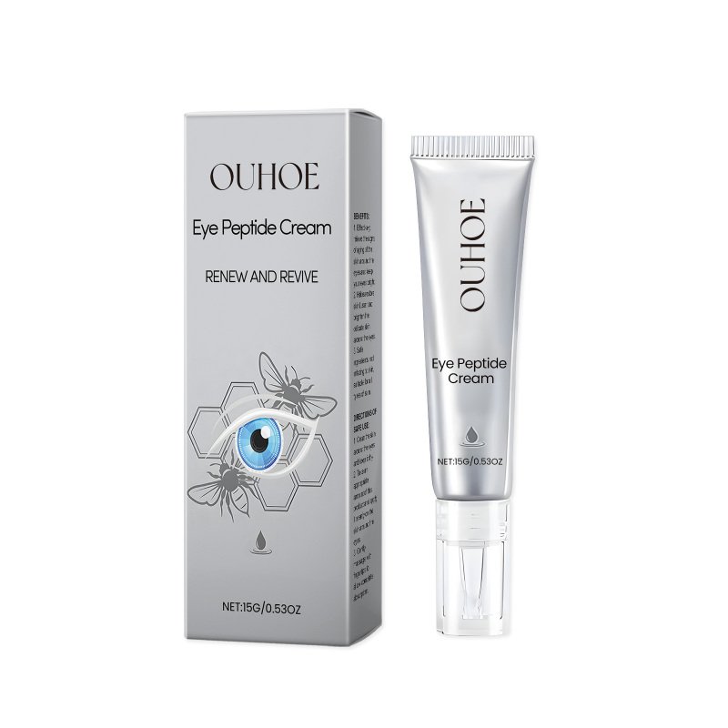 OUHOE Eye Peptide Cream, Moisturize And Moisturize The Skin Around The Eyes With A Massage Cream (Option: 15g-30g-0.98*0.98*5.23inch)
