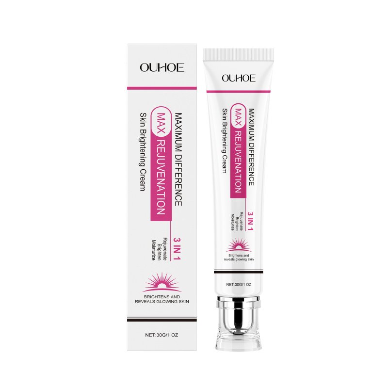 OUHOE Brightening Cream, Gently Hydrating And Moisturizing Facial Skin Brightening And Reducing Fine Lines Moisturizer (Option: 30g-44.4g-5.7*1.18*1.18inch)