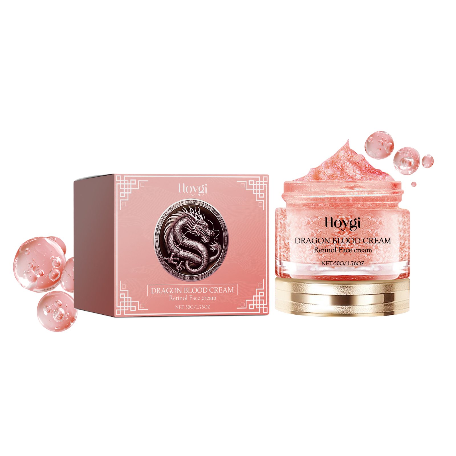 Hoygi Retinol Face Cream, Firming Smooth Skin To Fade Out Fine Lines Dry Tyra Facial Contour Lines (Option: 50g-147g-2.48*2.48*1.96inch)