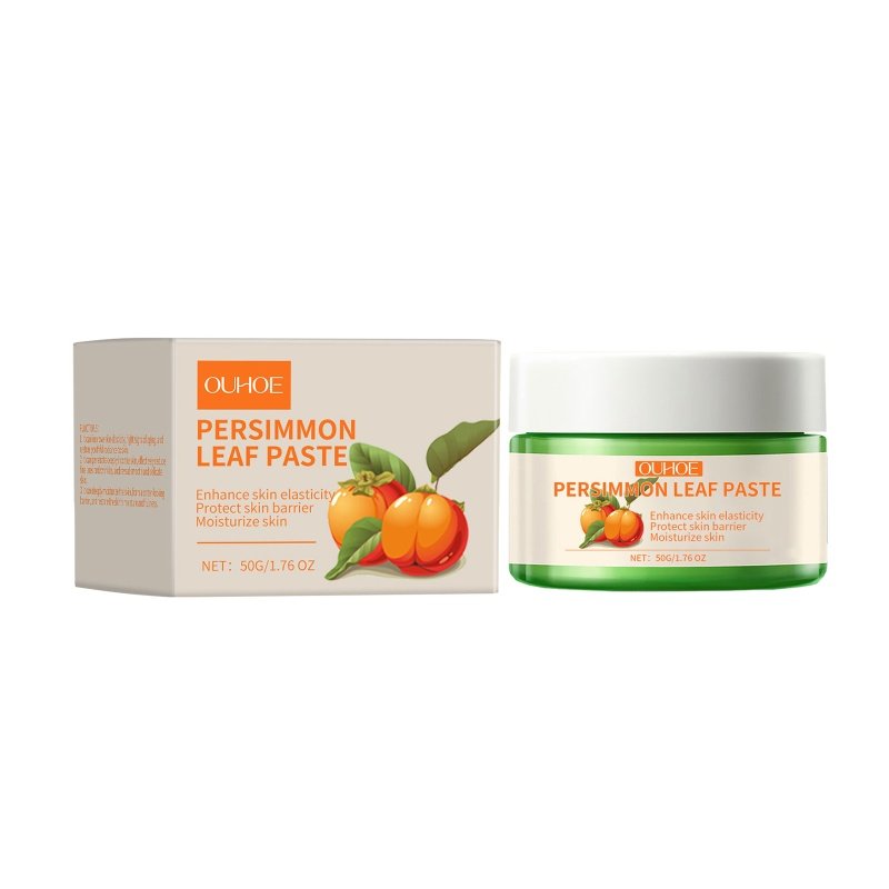 OUHOE Persimmon Leaf Moisturizing Cream, Moisturizes And Hydrates Elastic Facial Skin With Delicate Hydrating Care Cream (Option: 50g-69.9g-2.05*2.05*1.73inch)