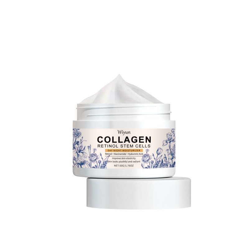 Wiyun Collagen Moisturizer,  Gentle, Hydrating Daily Skin Care Moisturizer For Delicate And Smooth Facial Skin (Option: 50g-64.18g-1.96*1.96*1.67inch)
