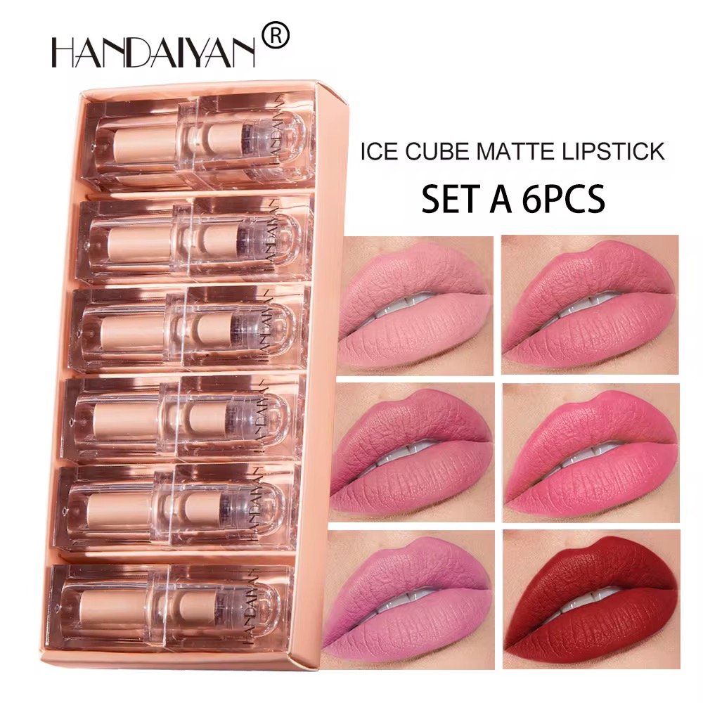 Ice Lipstick Set Of 6 Pieces (Option: A)